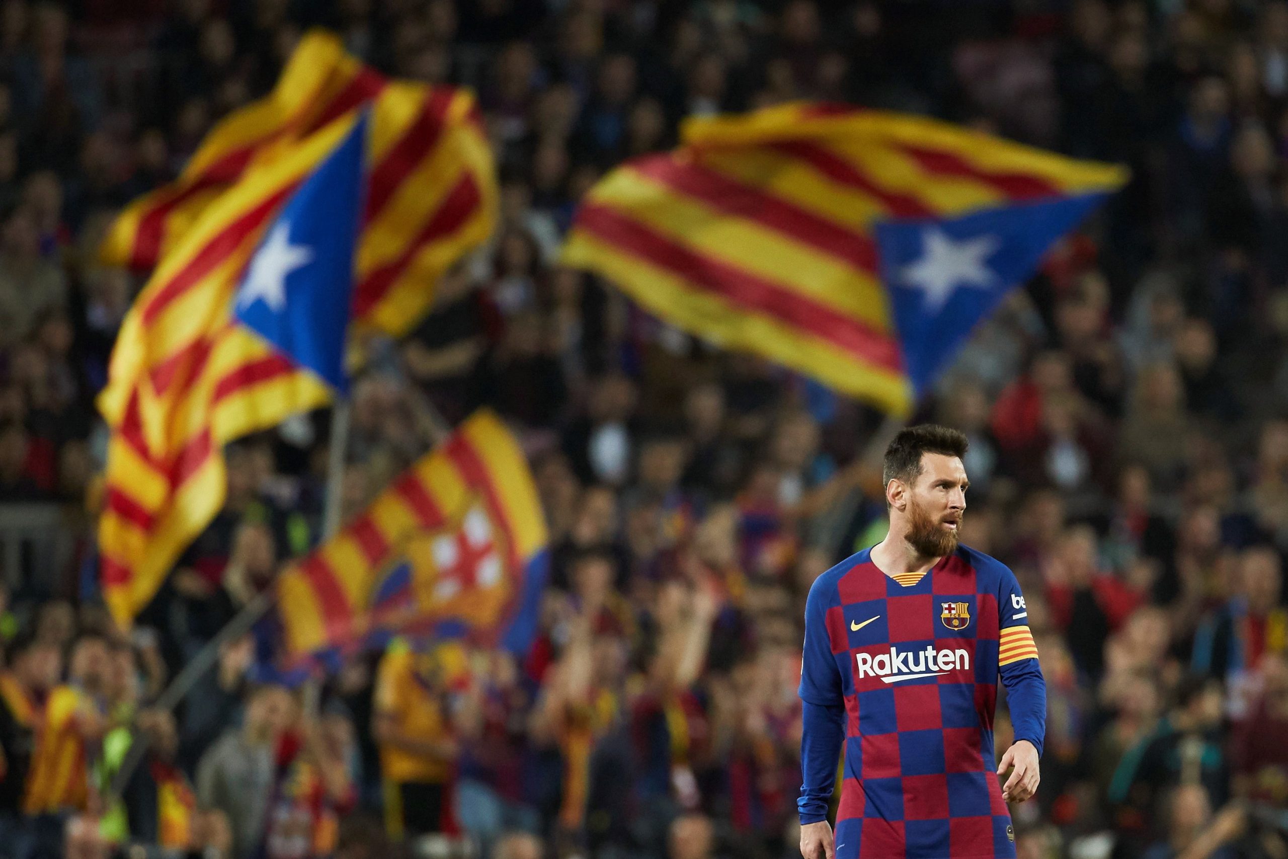 Exibição de gala de Messi na goleada do FC Barcelona ao Valladolid