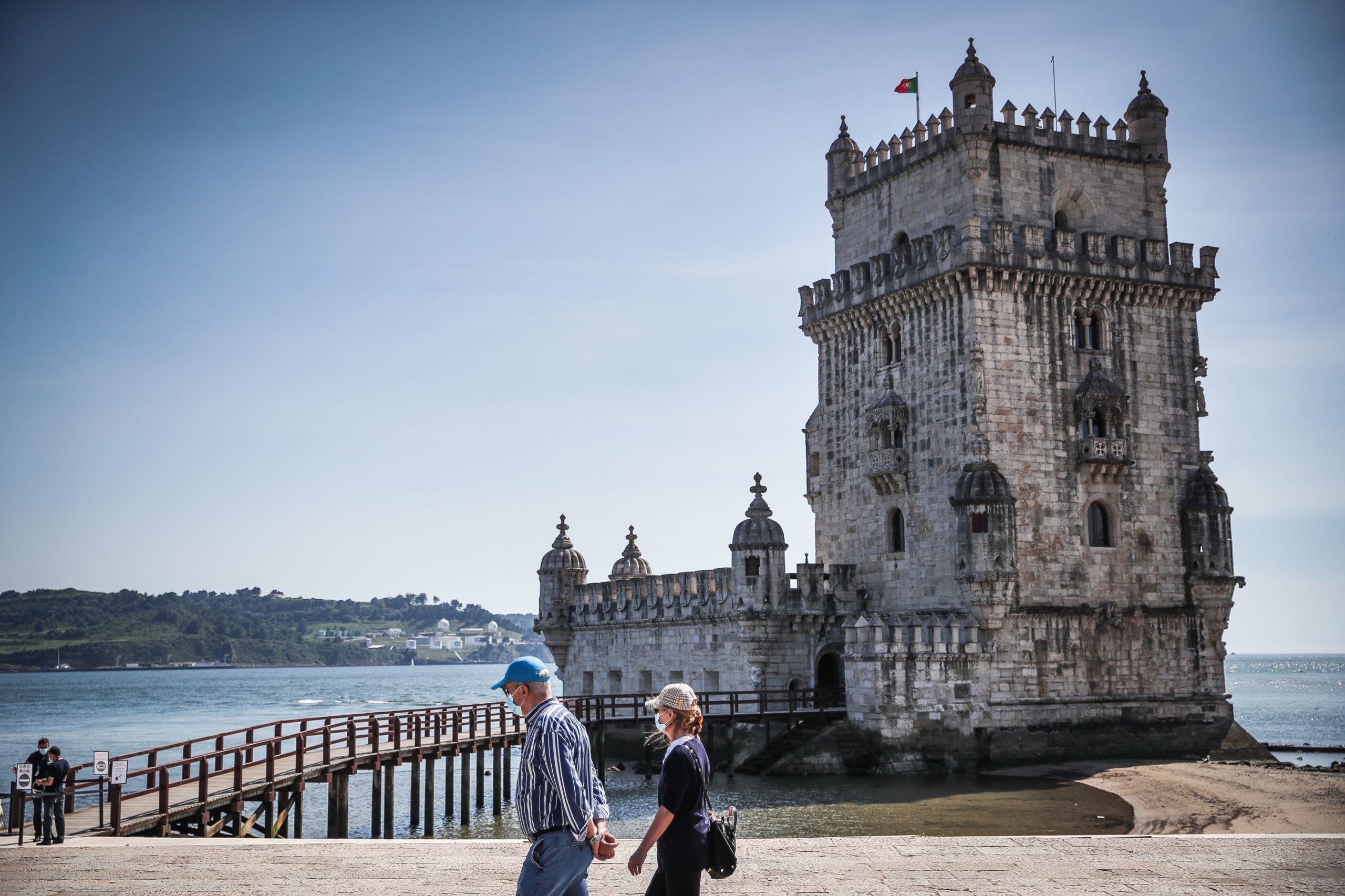 Torre de Belém encerrada por razões de segurança devido a danos do mau tempo