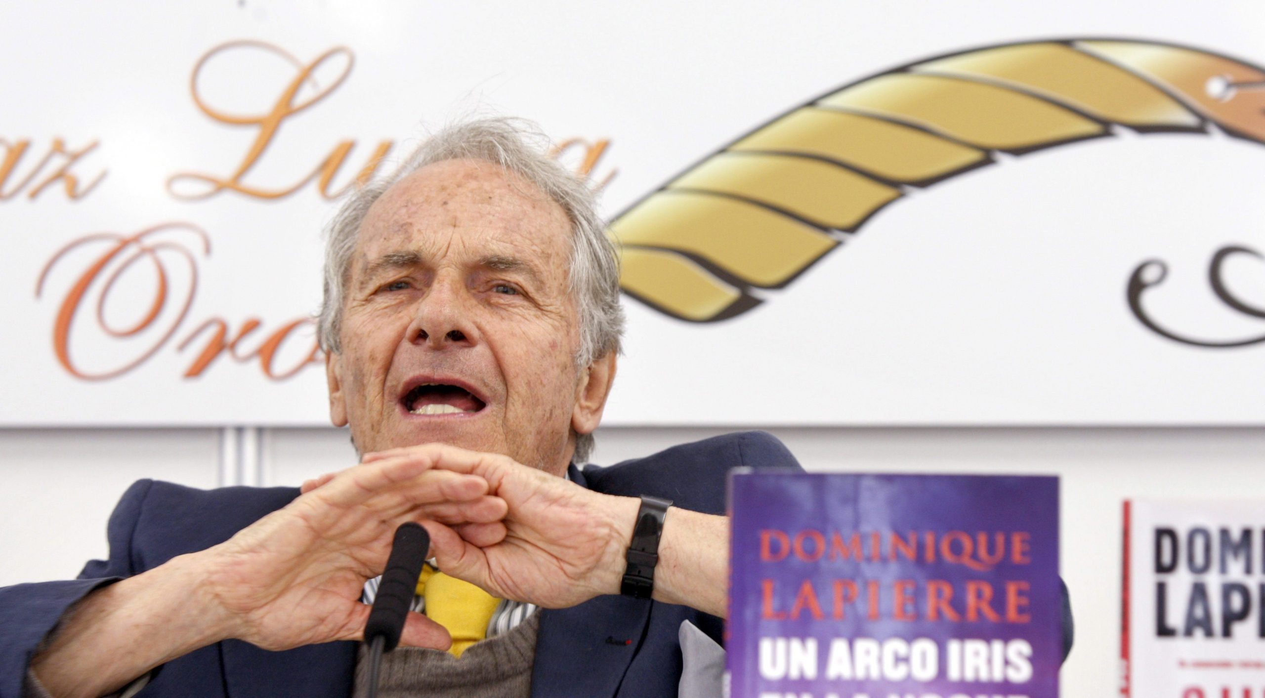 Escritor francês Dominique Lapierre morreu aos 91 anos