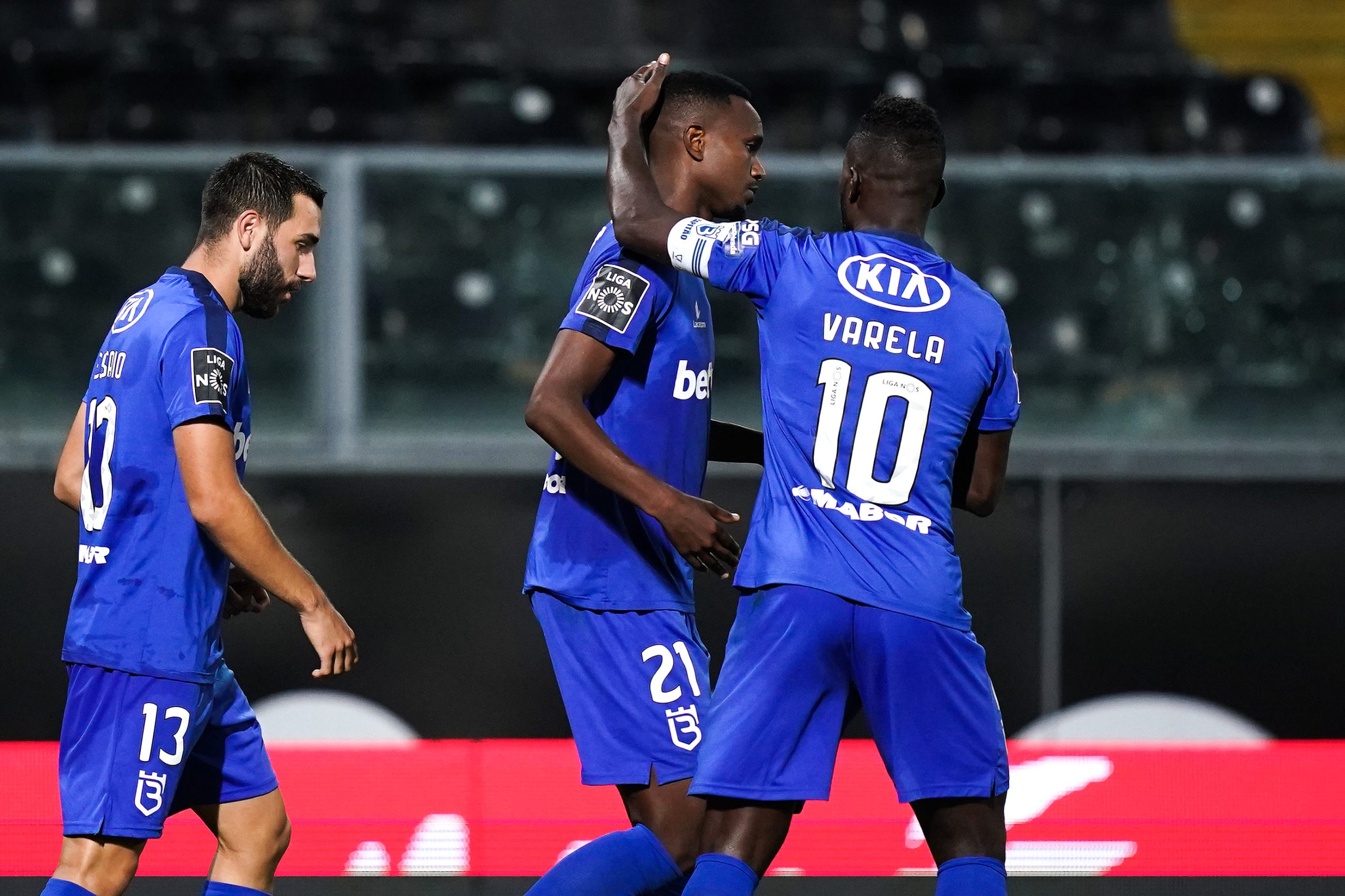 Golo de Cafu Phete permite vitória do Belenenses SAD em Guimarães