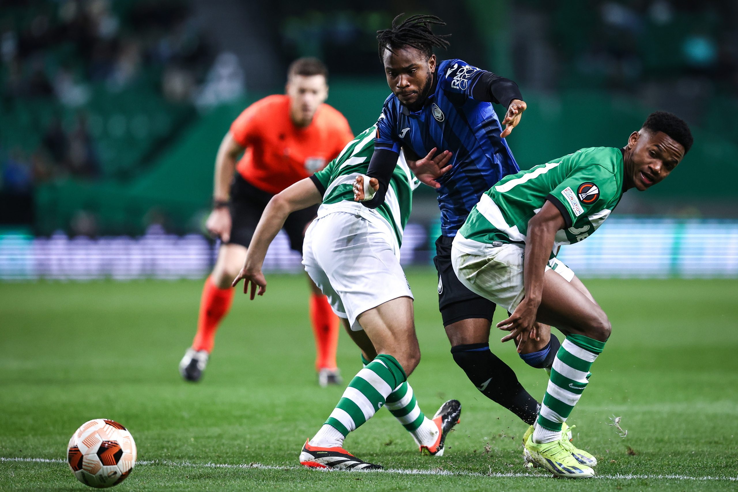 Liga Europa: Sporting CP empata em casa com Atalanta na primeira mão dos ‘oitavos’