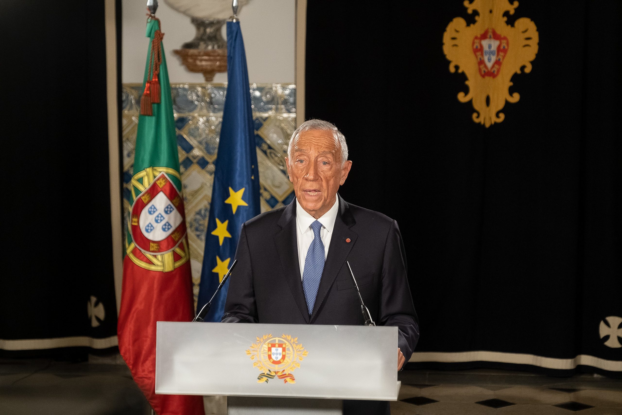 Marcelo transmitiu condolências e solidariedade ao rei de Marrocos