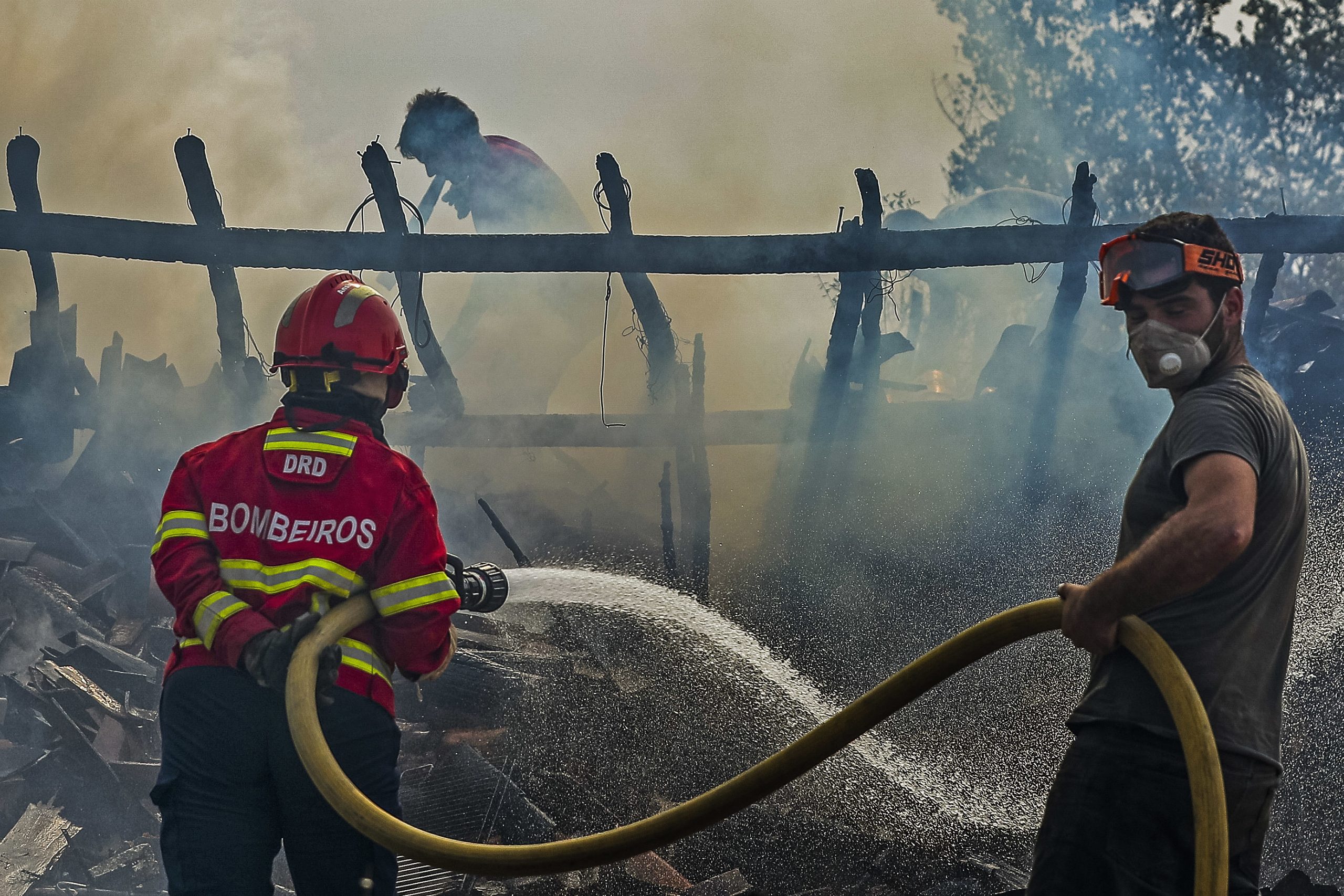 Homem de 62 anos detido por incêndio rural por negligência em Alvaiázere
