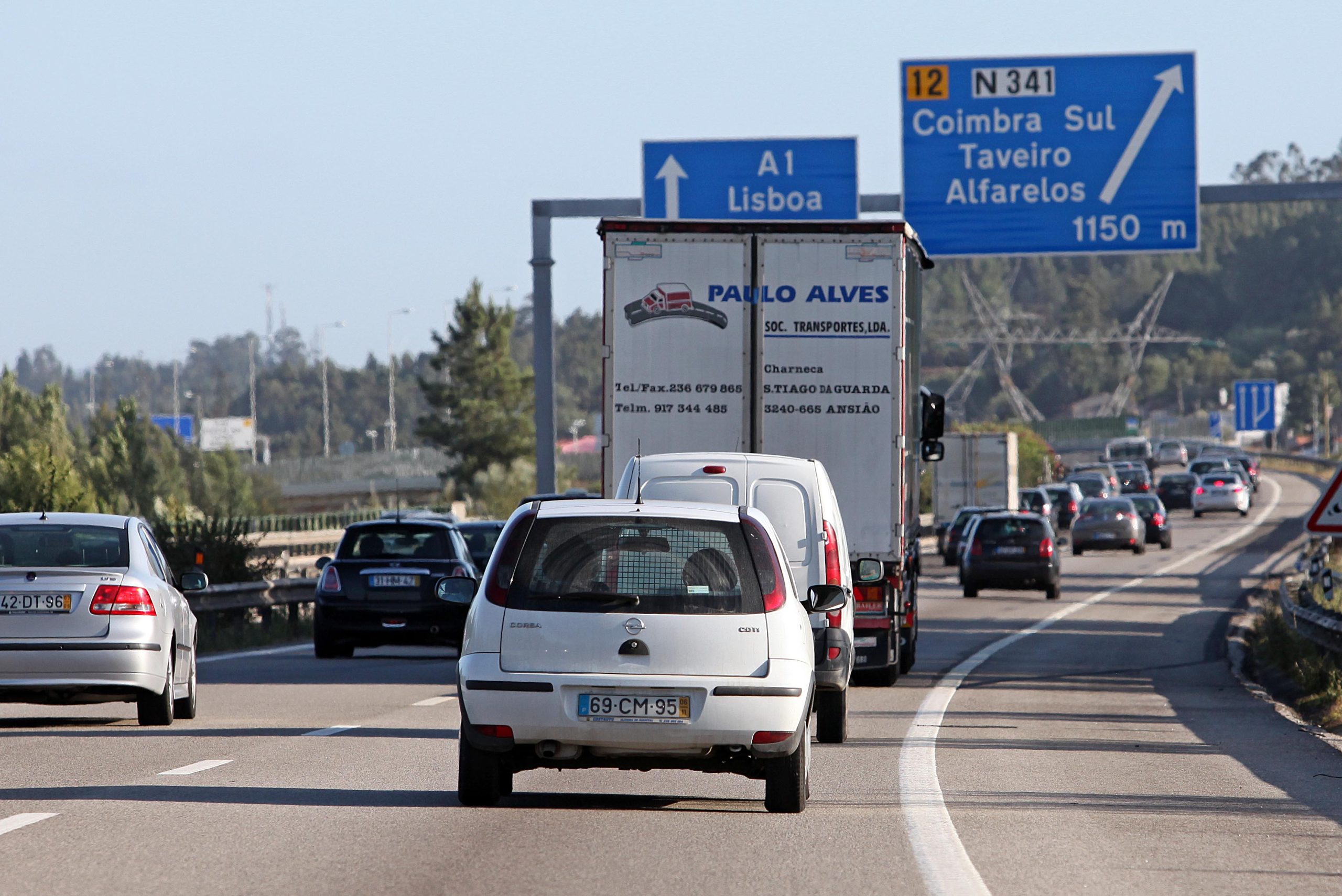 Portagens. Viagens na A1 e na A2 mais caras partir de amanhã
