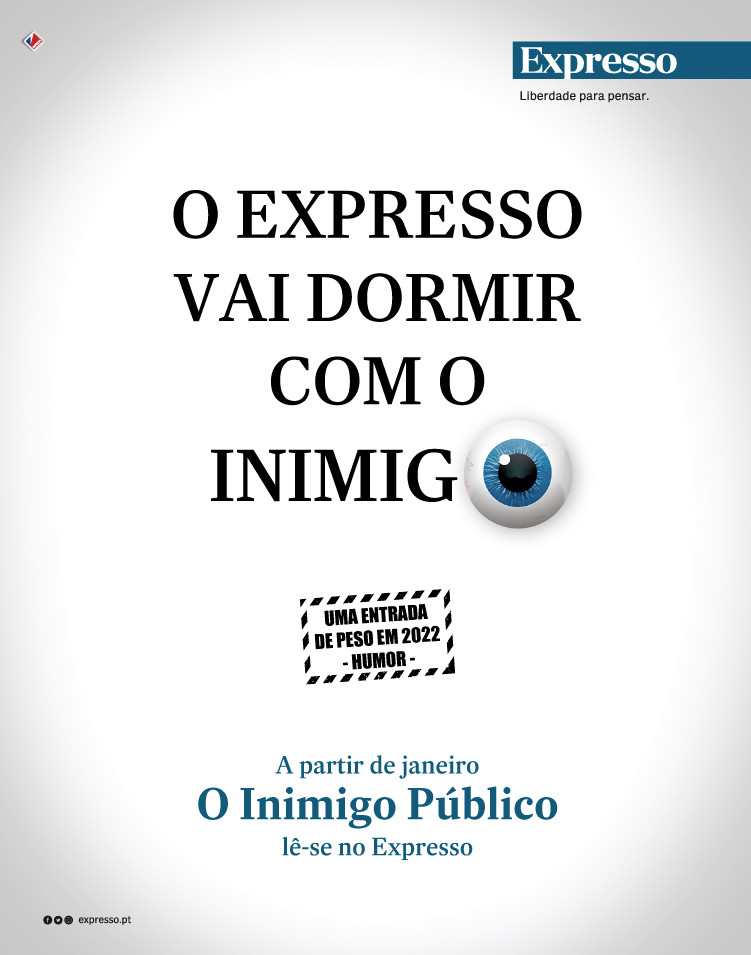 Inimigo Público passa a sair com o semanário Expresso em janeiro