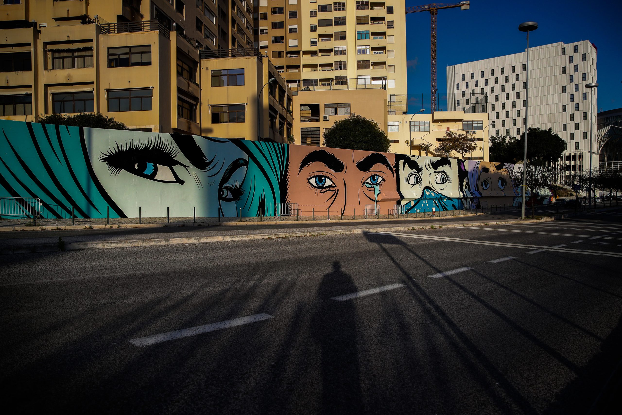 Lisboa ganha mural do britânico D*Face que é ‘aperitivo’ para festival Muro