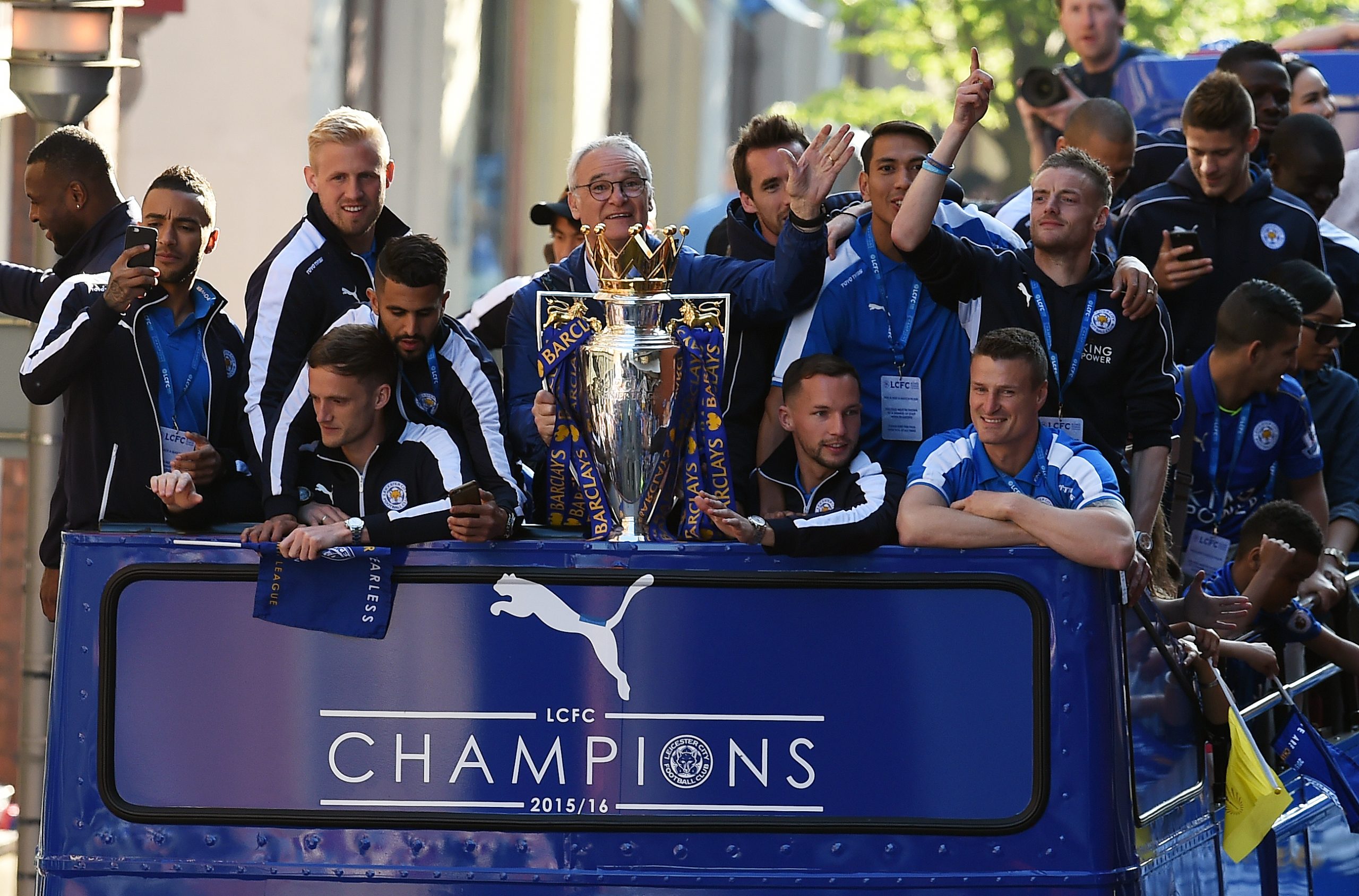 Leicester distribui 30.000 máscaras de Vardy em protesto contra a suspensão do avançado