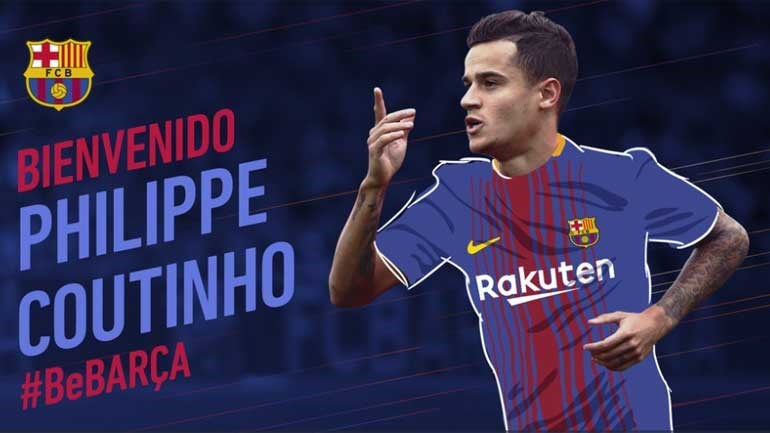 Oficial: Coutinho no Barcelona