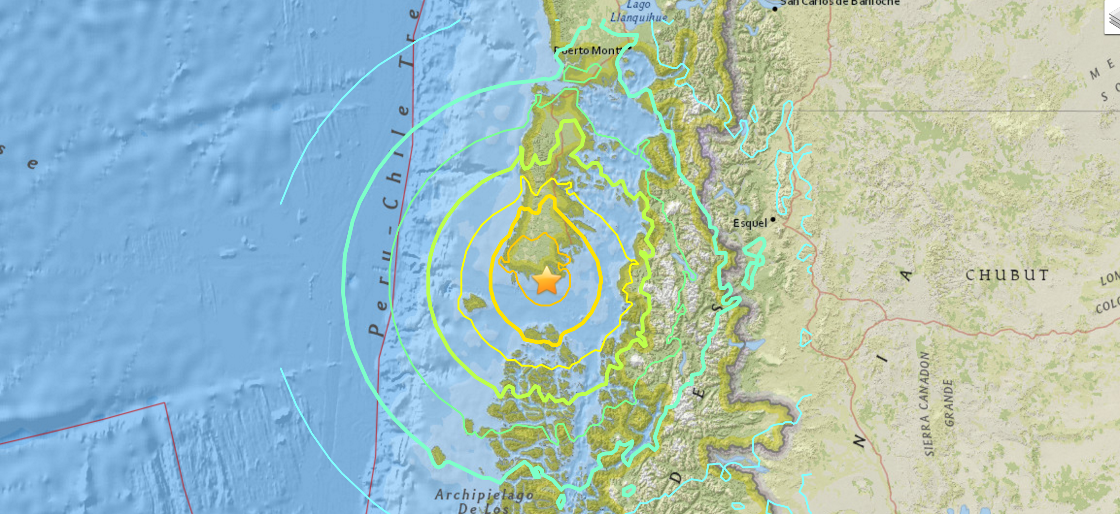 Sismo de magnitude 7.7 atinge o Chile. Alerta de tsunami levantado