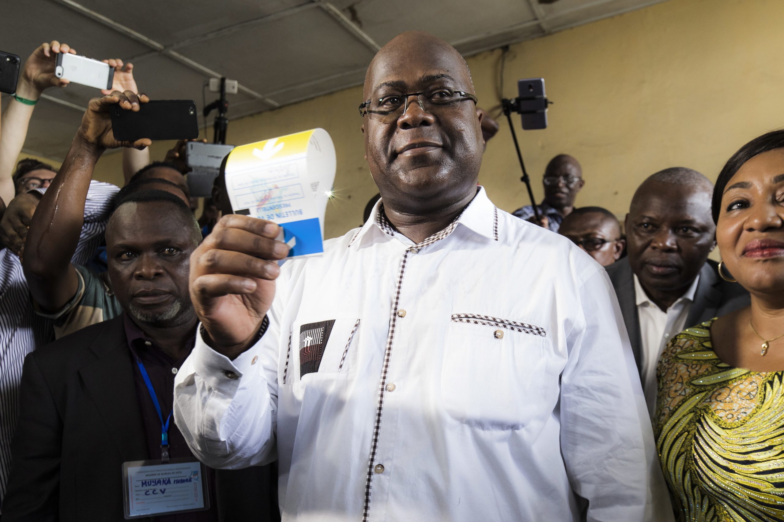 Comissão eleitoral da RDCongo dá vitória a candidato da oposição Felix Tshisekedi