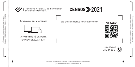 Ainda não respondeu aos Censos 2021? Esta segunda-feira é o último dia