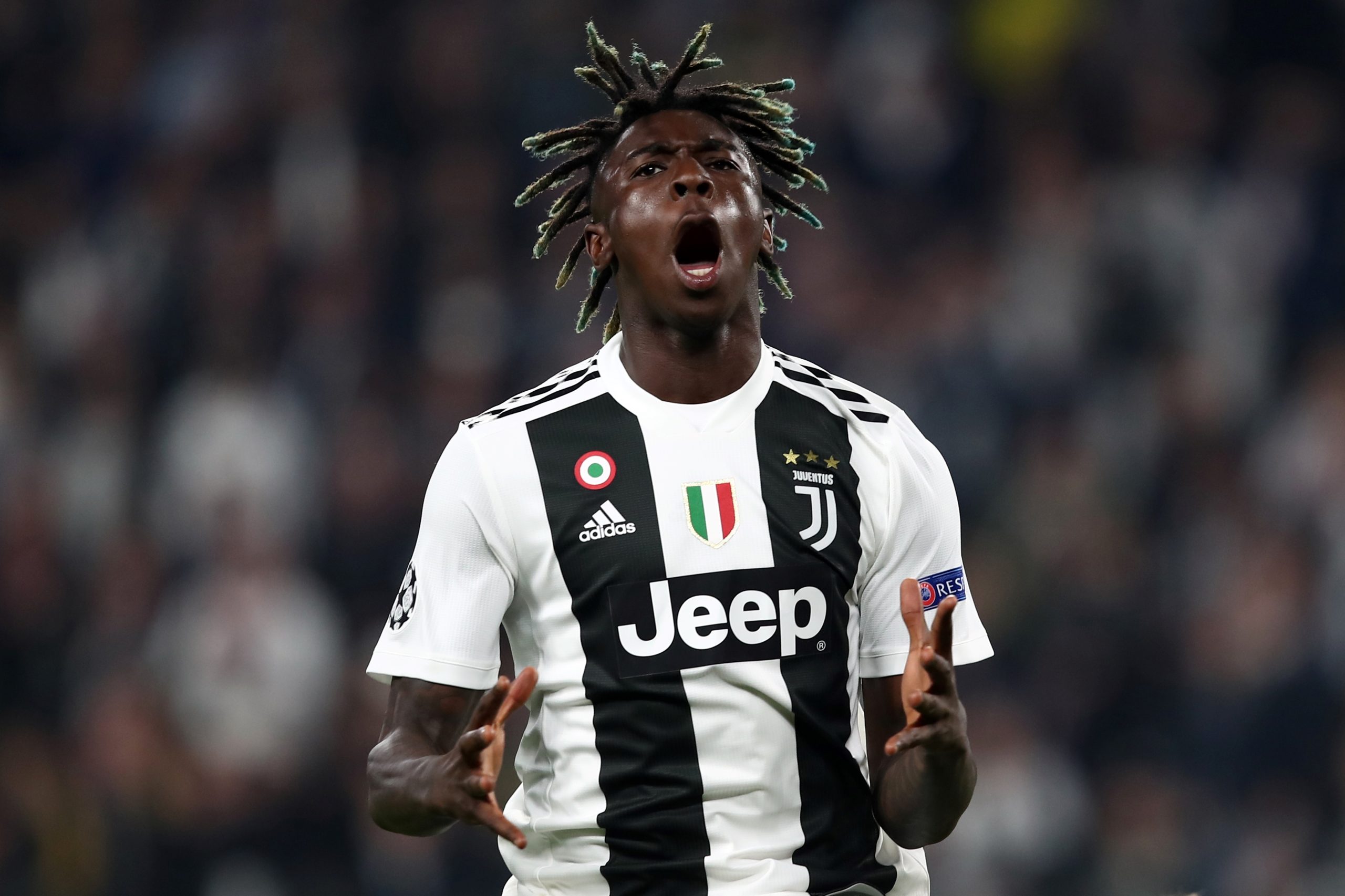 Everton empresta avançado Moise Kean à Juventus