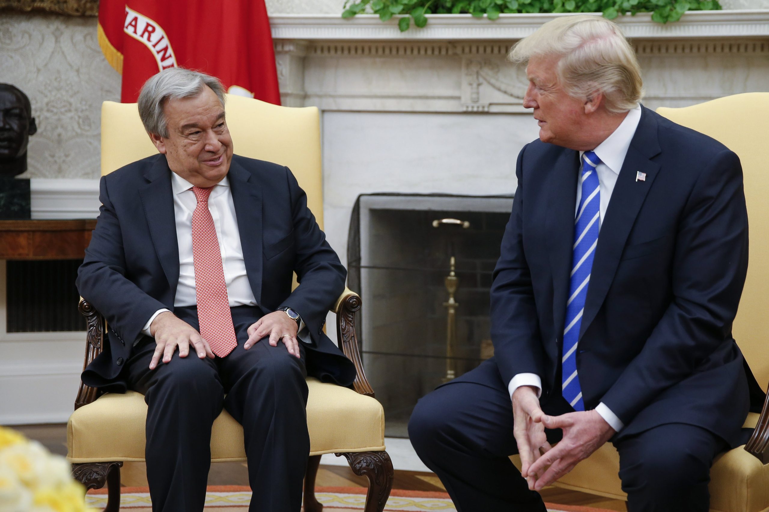 Guterres e Trump com encontro agendado para a próxima semana