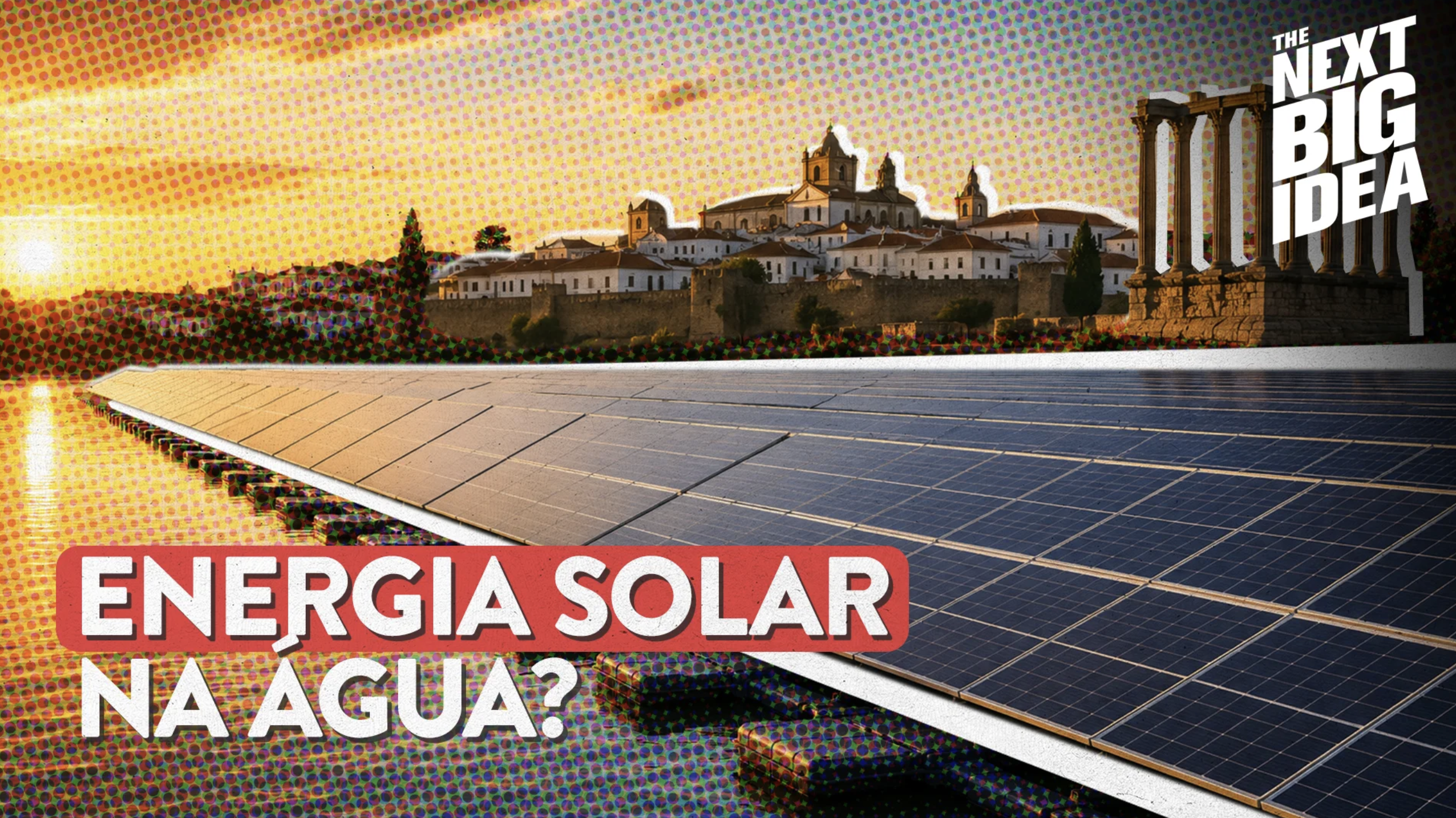 E se os painéis solares estivessem na água?