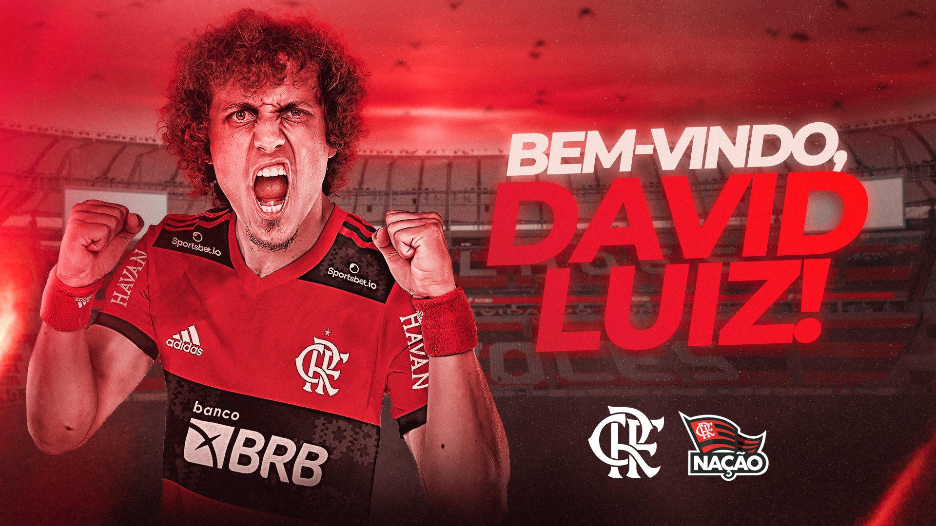 Flamengo anuncia contratação de David Luiz até final de 2022