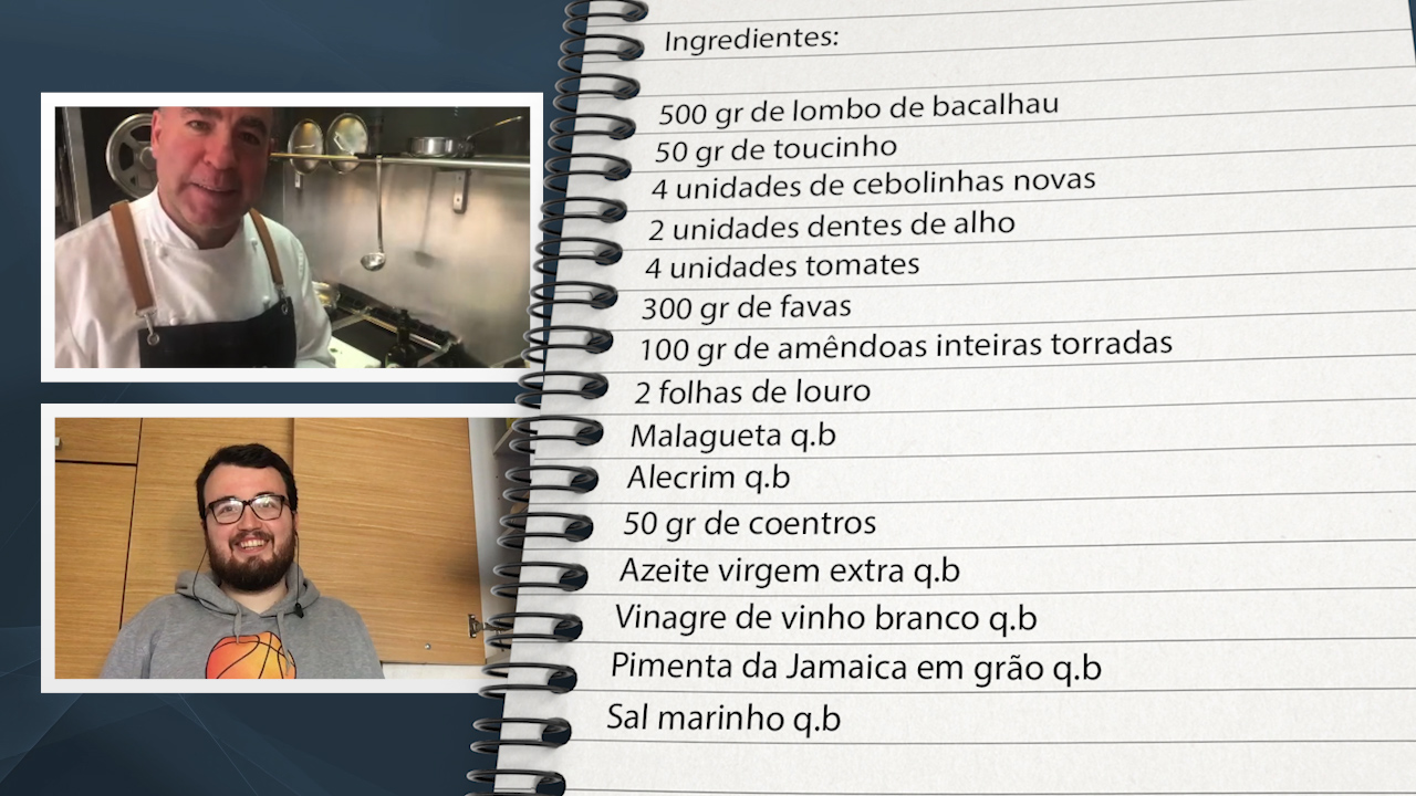 O dia em que o chef Vítor Sobral me ensinou a fazer um prato delicioso… e eu quase fiquei sem fôlego