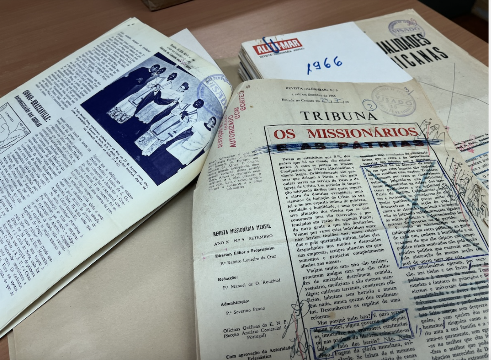 Estes textos foram visados pela censura – Além-Mar: a revista suspensa pela ditadura