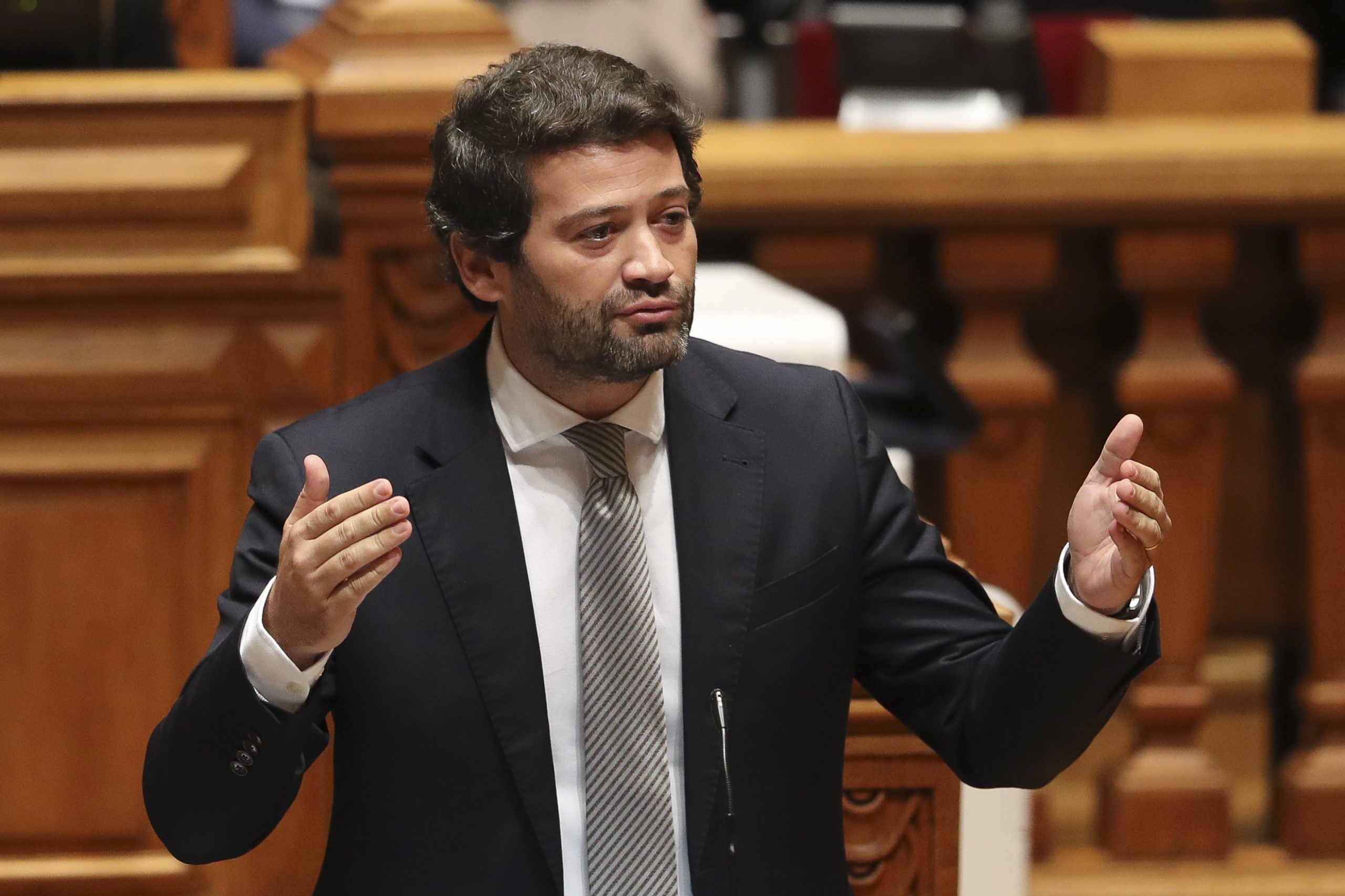 André Ventura critica solidariedade de António Costa com Marega: “Era a esta hipocrisia que me referia”