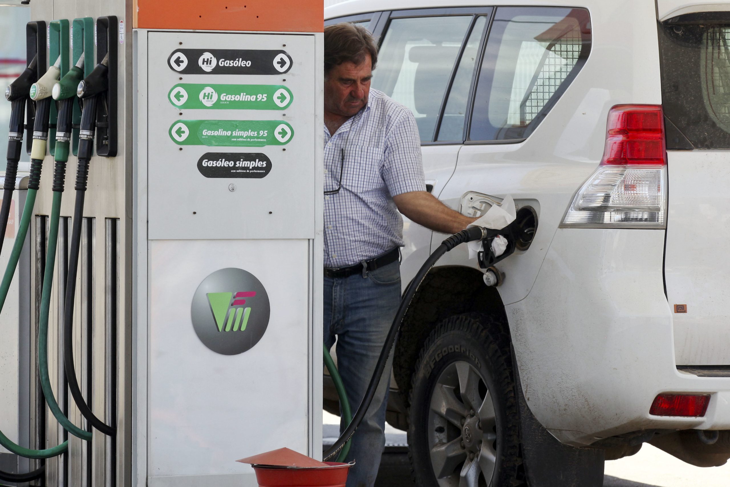 Preço médio semanal da ERSE sobe 1% para a gasolina e 0,6% para o gasóleo