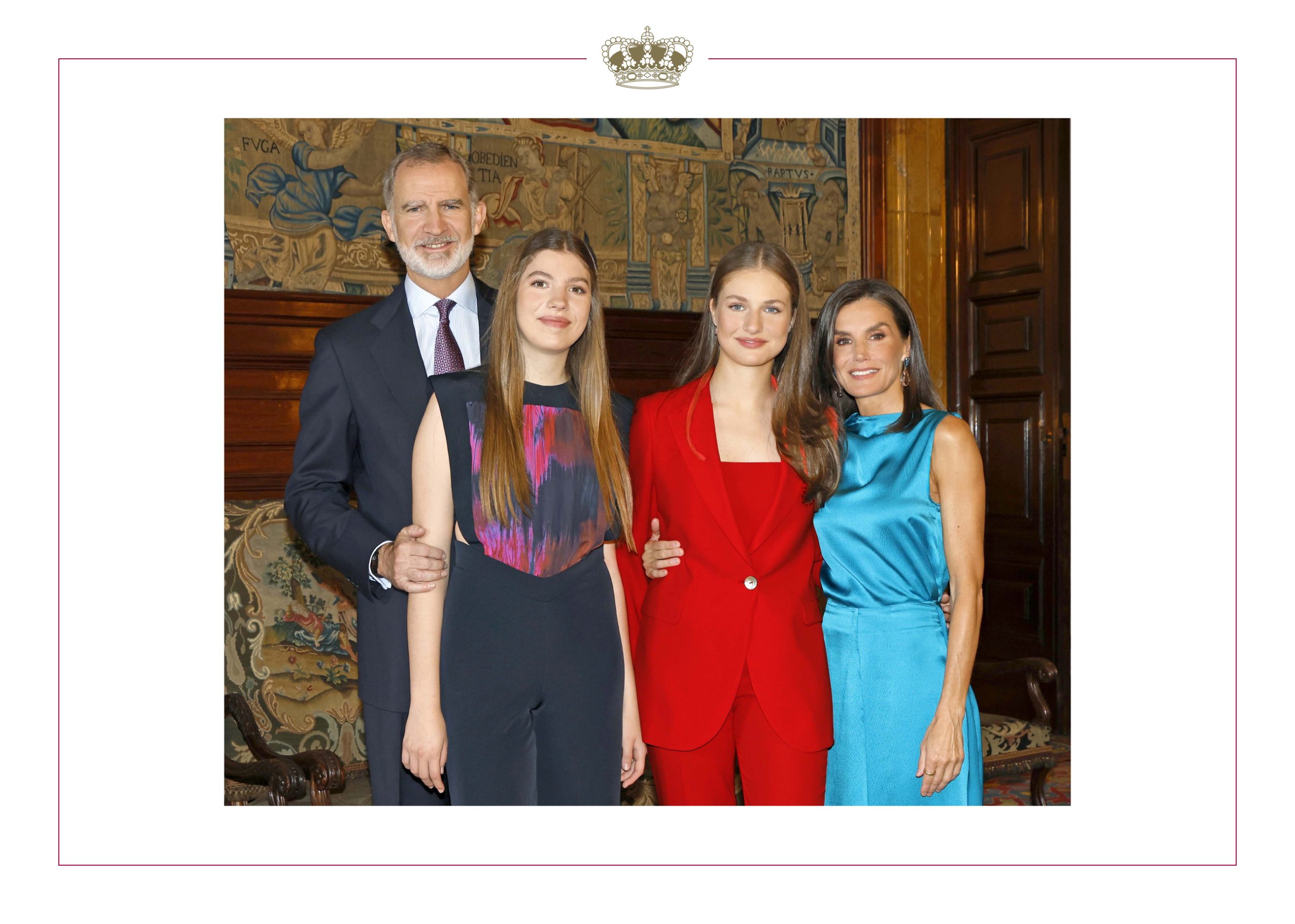 Já é tempo de Natal nos palácios: estes são os postais das famílias reais da Europa