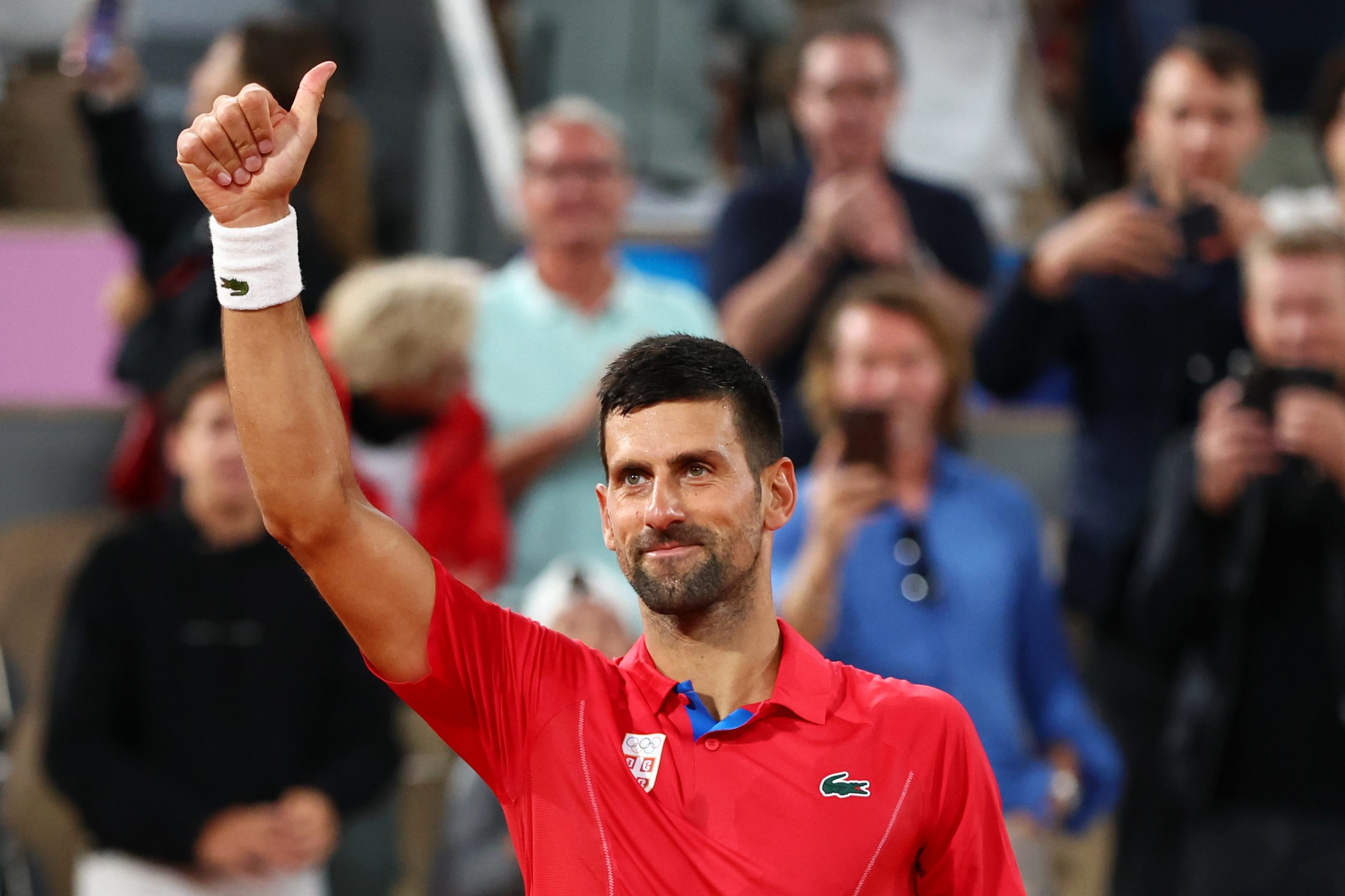 Paris2024: Novak Djokovic na segunda ronda