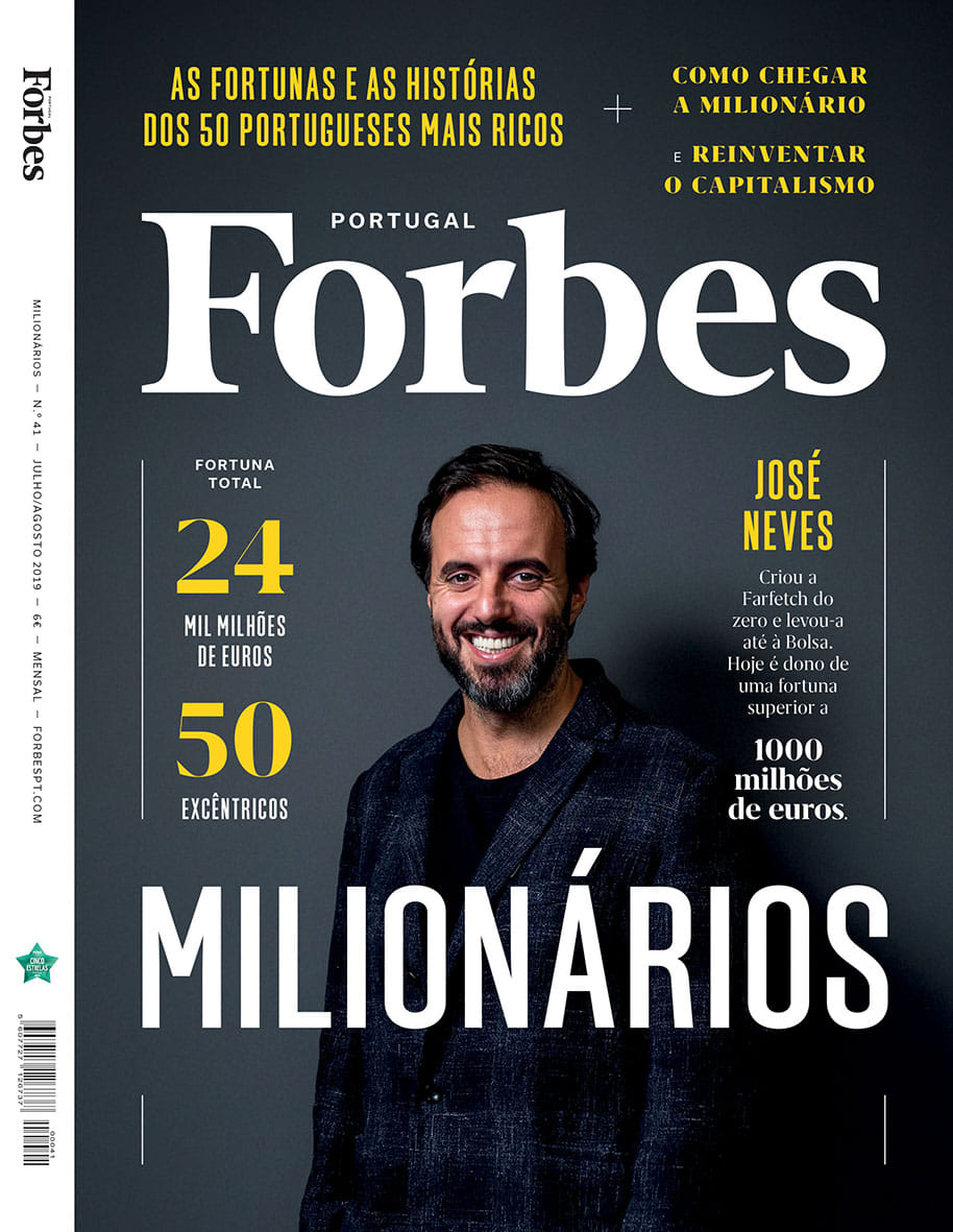 Forbes divulga lista dos 50 milionários portugueses com a família Amorim a manter liderança
