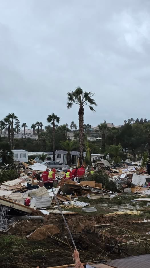 Fenómeno em Albufeira foi mesmo um tornado, confirma IPMA