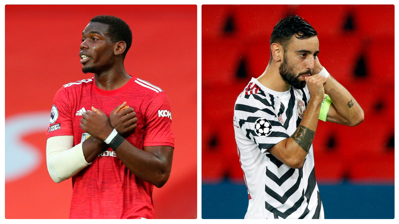 Premier League: Paul Pogba vs Bruno Fernandes