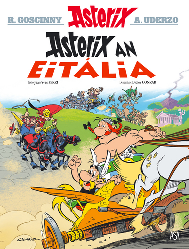 Astérix tem nova edição mirandesa