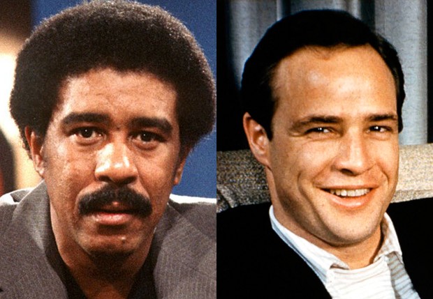 Viúva de Richard Pryor revela: o comediante e Marlon Brando tiveram uma relação