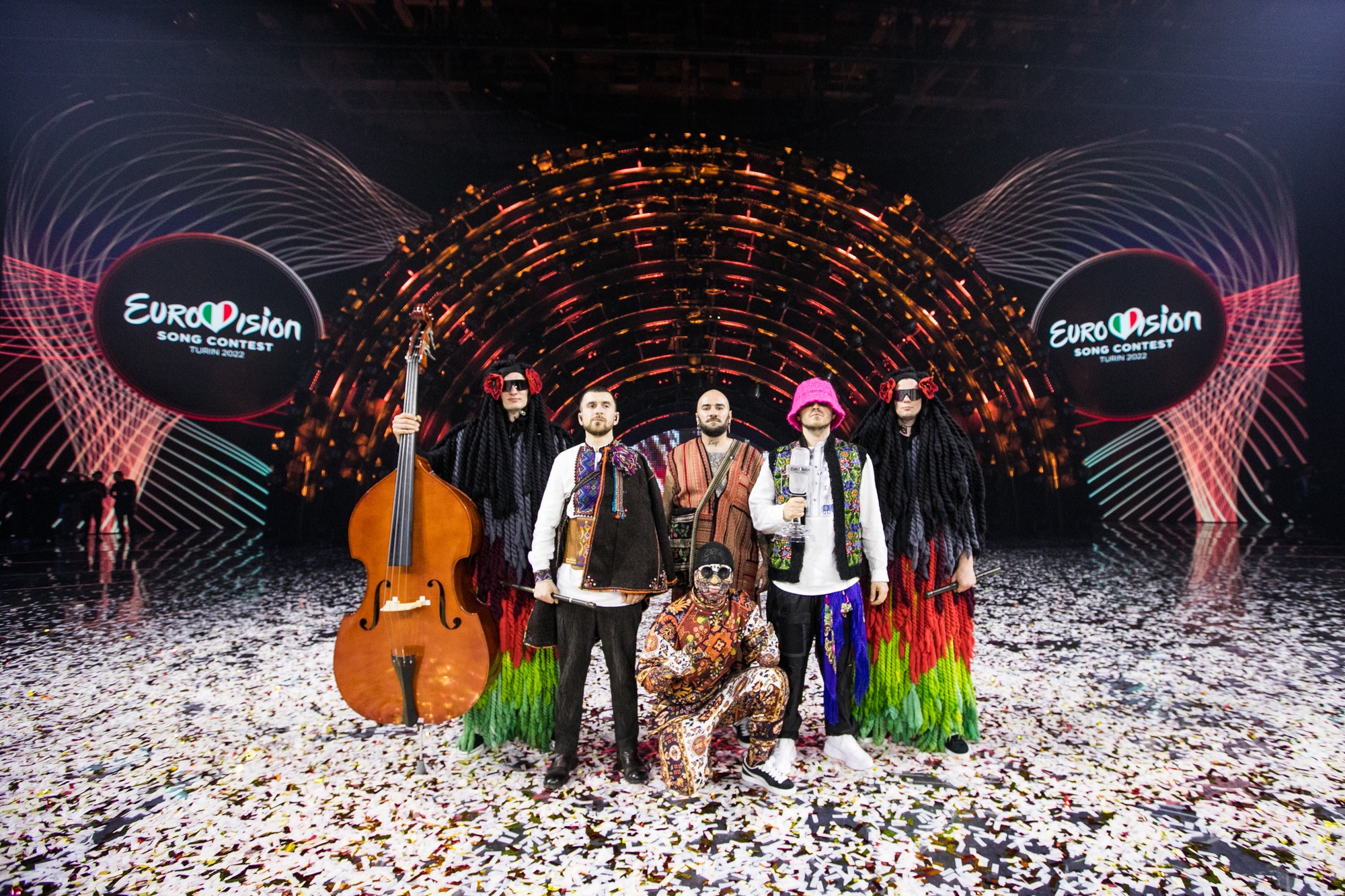 “Foi uma longa e difícil jornada”. A primeira reação dos Kalush Orchestra depois da vitória na Eurovisão