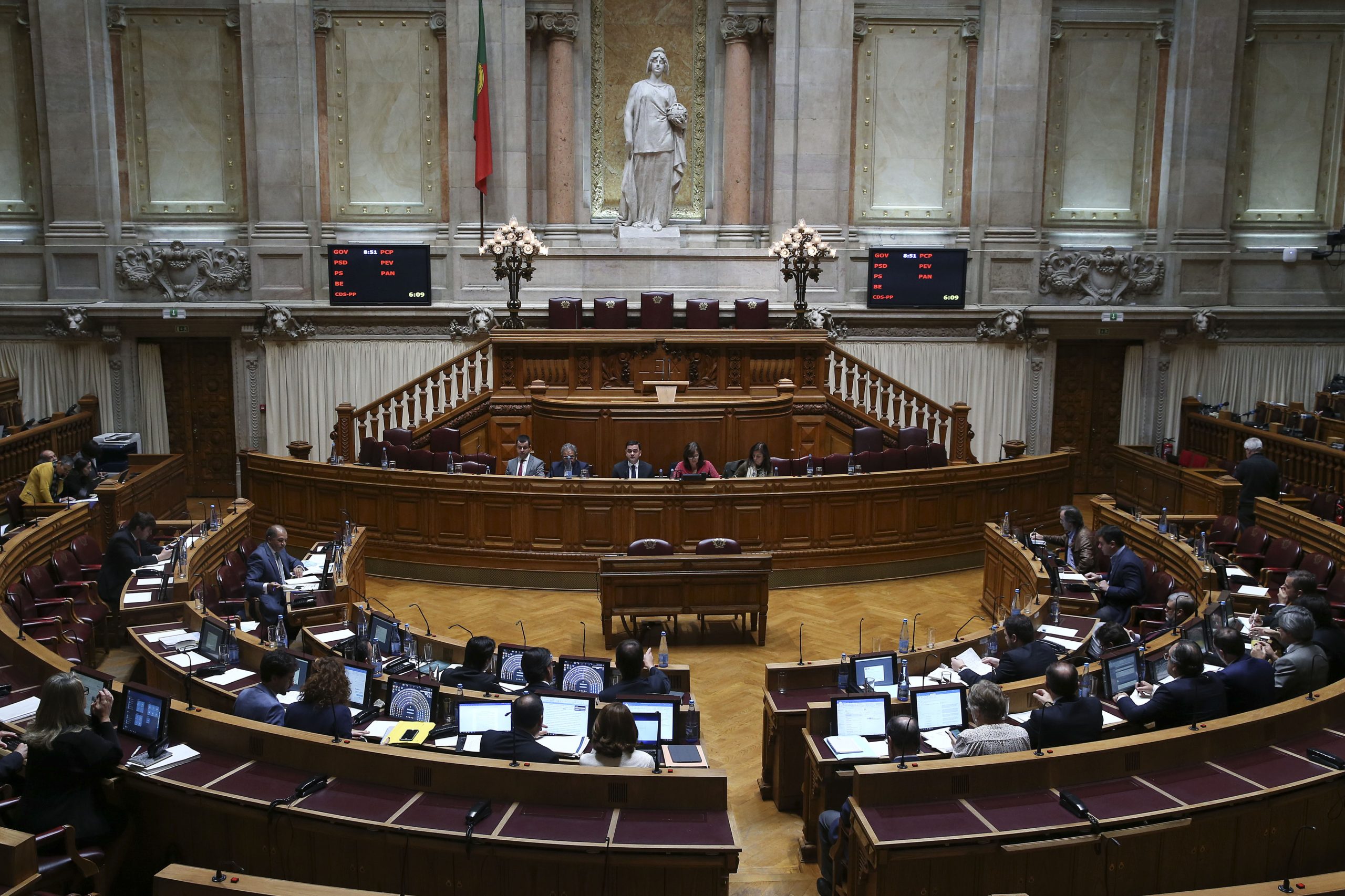 PSD, PS e PCP desentendem-se na Comissão de Orçamento e sociais-democratas abandonam reunião