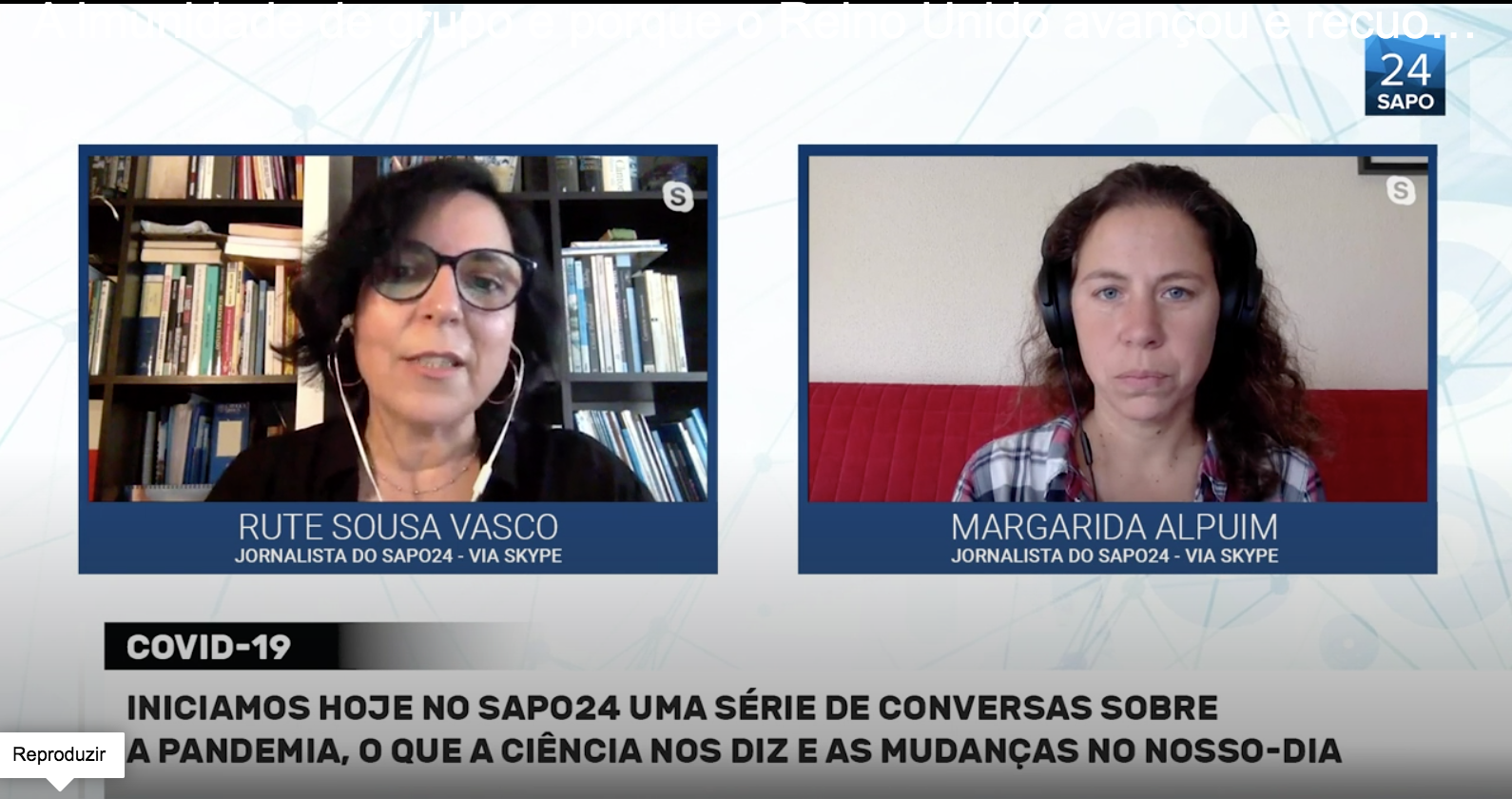 O que é a imunidade de grupo e porque pode ser uma espécie de Plano Marshall depois da pandemia. Siga a conversa por aqui no SAPO24