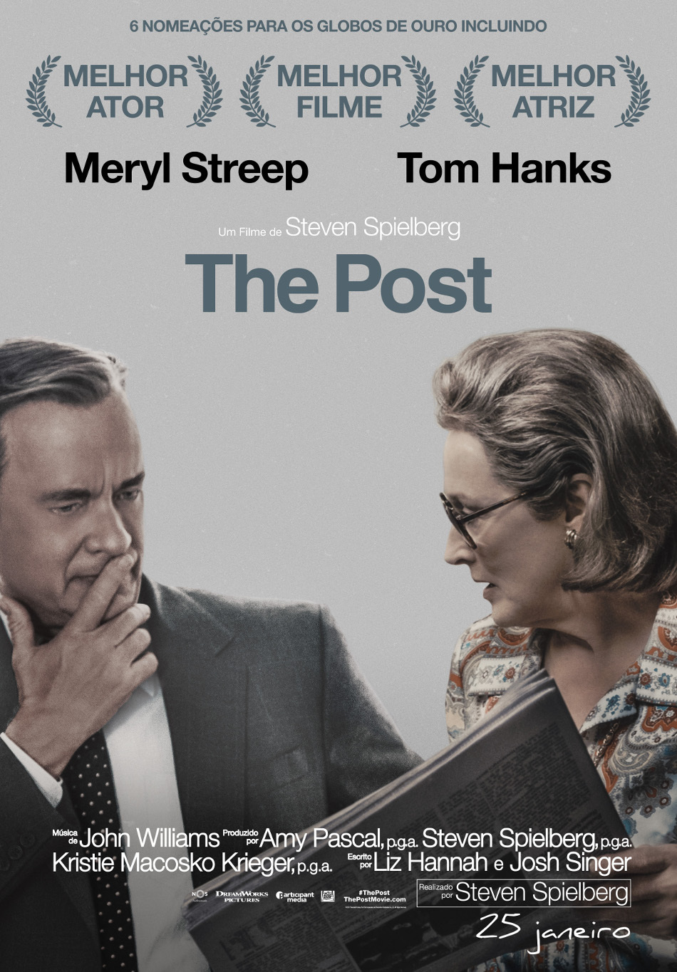 The Post: O filme que Spielberg fez porque precisava de ser feito
