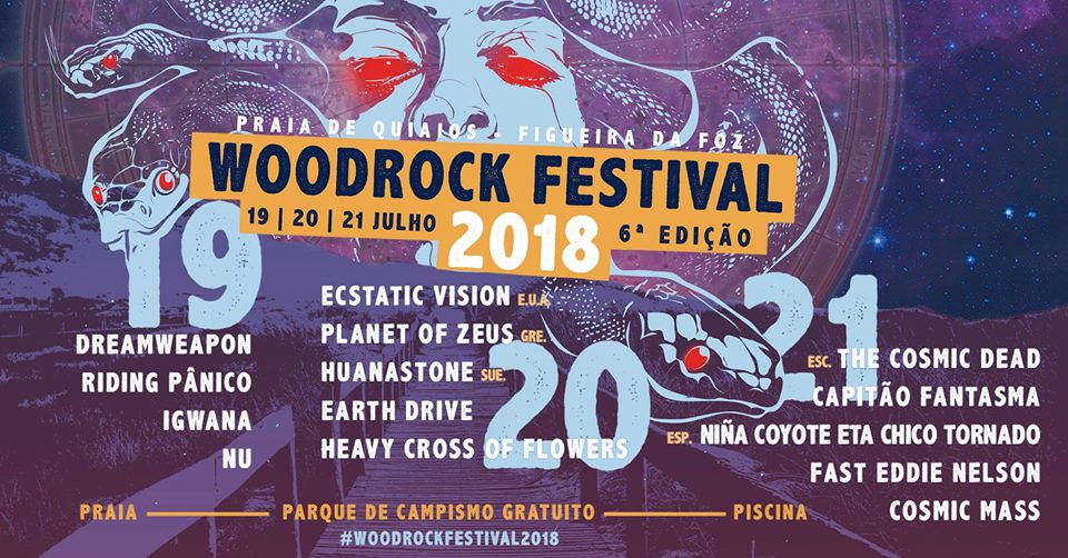 Festival WoodRock na Figueira da Foz fecha cartaz com Capitão Fantasma e Cosmic Dead