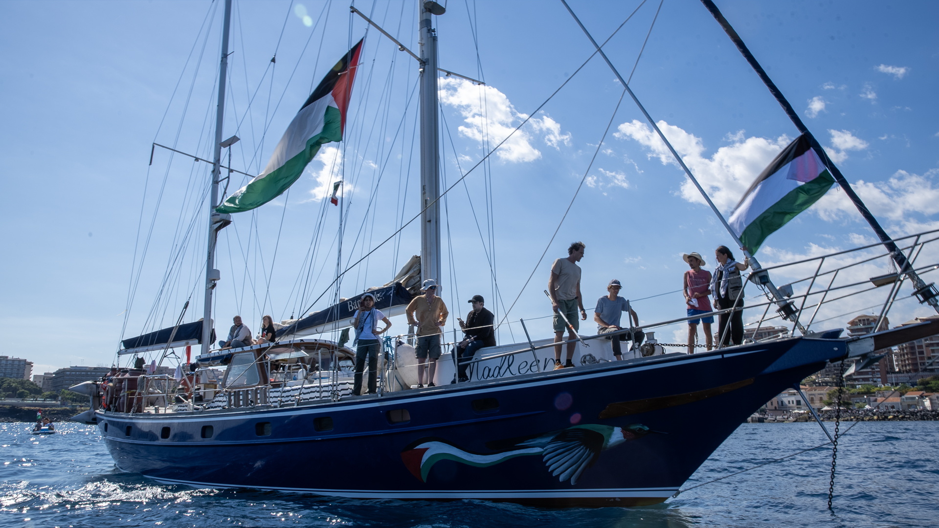 Flotilha Global Sumud entra em “zona de risco elevado” rumo a Gaza