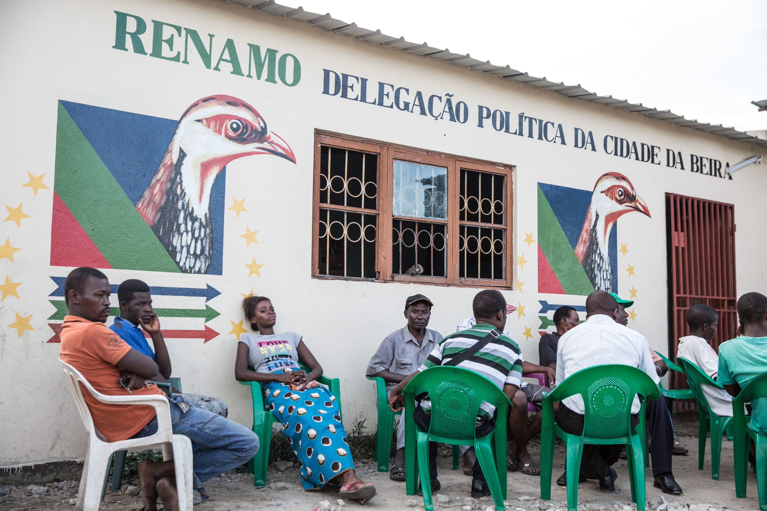 Adeus ao líder da Renamo prepara-se na cidade da Beira, Moçambique
