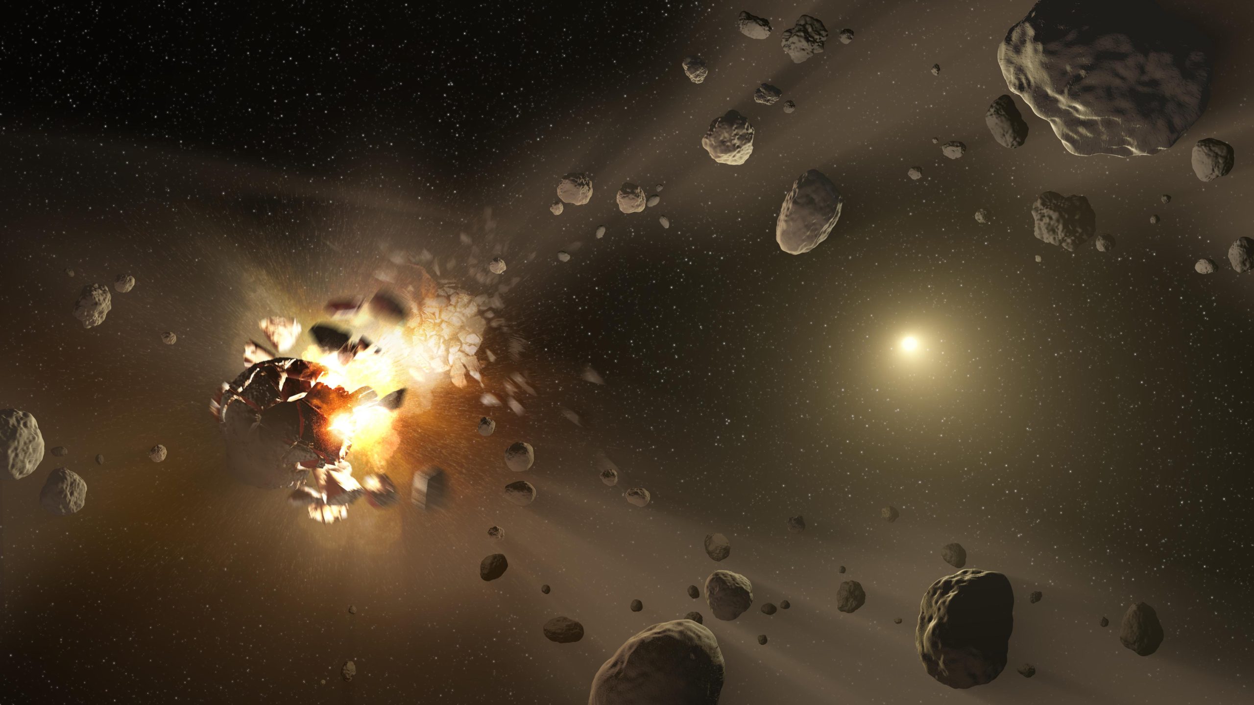 Asteróide menor colidiu com a Terra no mesmo período do fragmento que acabou com a era dos dinossauros